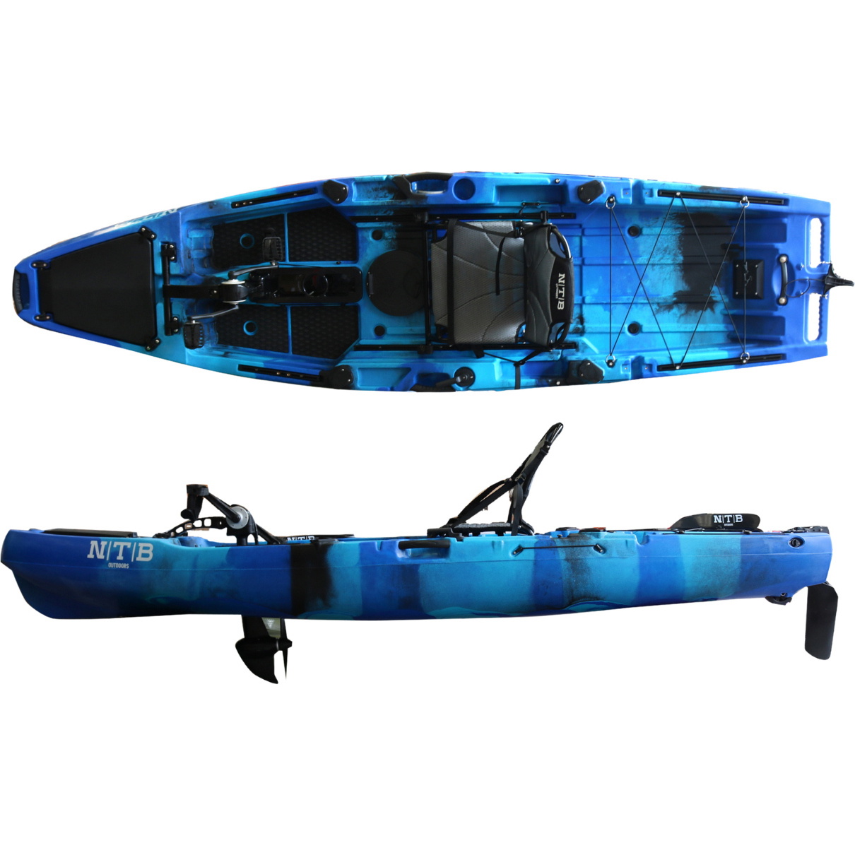 2026 NTB Outdoors Voyager Pedal Fishing Kayak 10ft 5